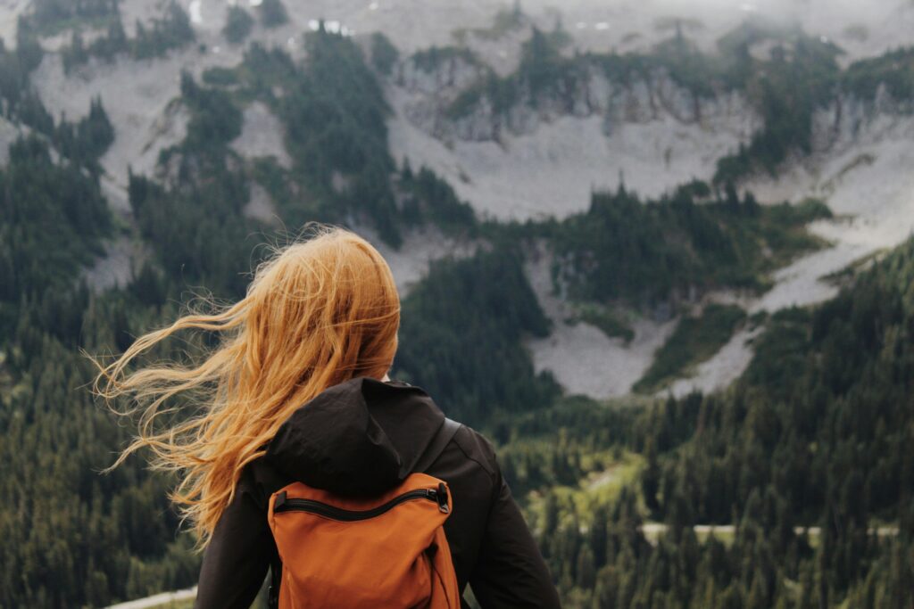 Woman traveler